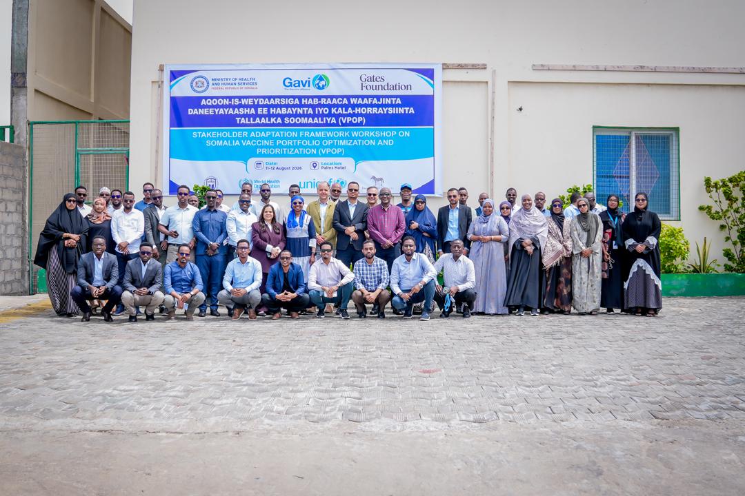 Stakeholder Adaptation Framework Workshop on Somalia Vaccine Portfolio Optimization and Prioritization (VPOP)