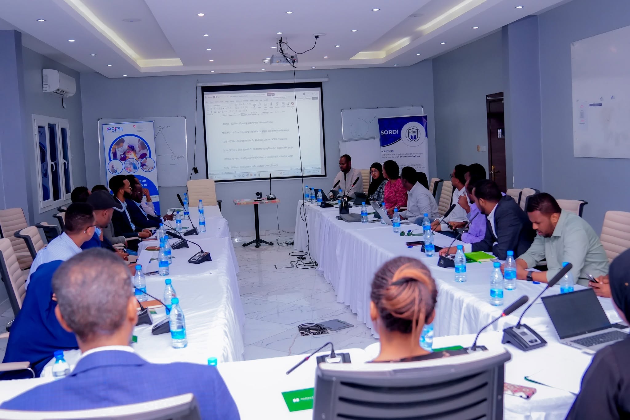 SORDI research team at a stakeholder workshop
